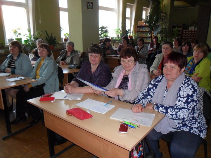 Состоялся  районный семинар «Доступная среда для инвалидов по зрению в библиотеках области»