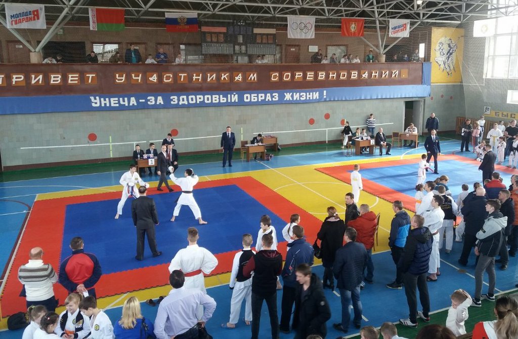 В Унече состоялись областные соревнования по каратэ-до
